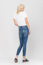 Load image into Gallery viewer, HIGH RISE ANKLE SKINNY HEM DETAILS