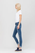 Load image into Gallery viewer, HIGH RISE ANKLE SKINNY HEM DETAILS