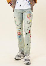 Load image into Gallery viewer, LIGHTS OUT EMBROIDERED JEAN