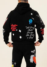 Load image into Gallery viewer, WINGS AND HEARTS JOGGER SWEATER