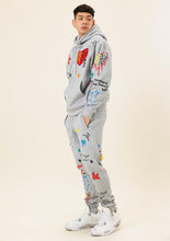 Load image into Gallery viewer, WINGS AND HEARTS JOGGER SWEATER